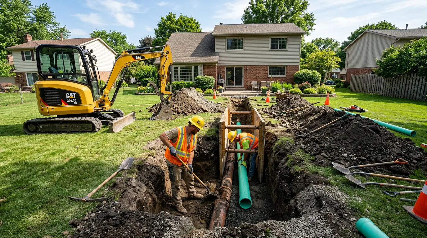 Sewer Line Cleaning in Kingsland, TX